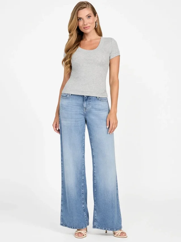 Eco Tina top met V-hals Eco Tina top met V-hals