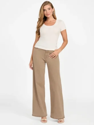 Eco Tina top met V-hals