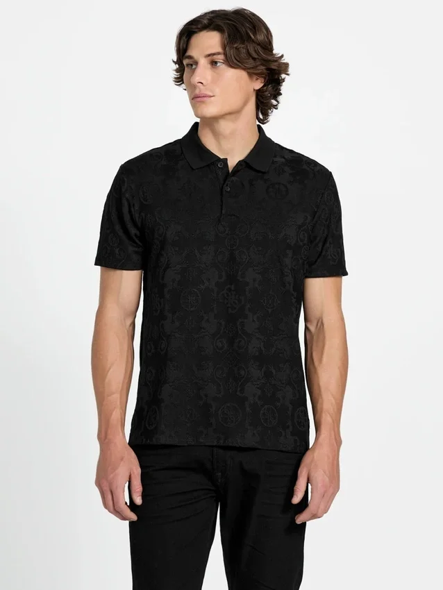 Eco Tonal Jacquard Polo Eco Tonal Jacquard Polo