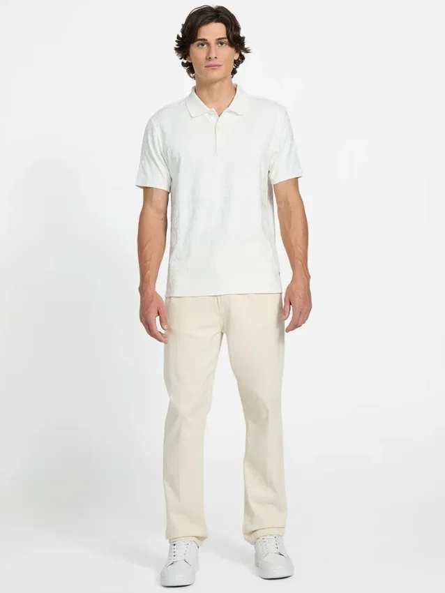 Eco Tonal Jacquard Polo Eco Tonal Jacquard Polo
