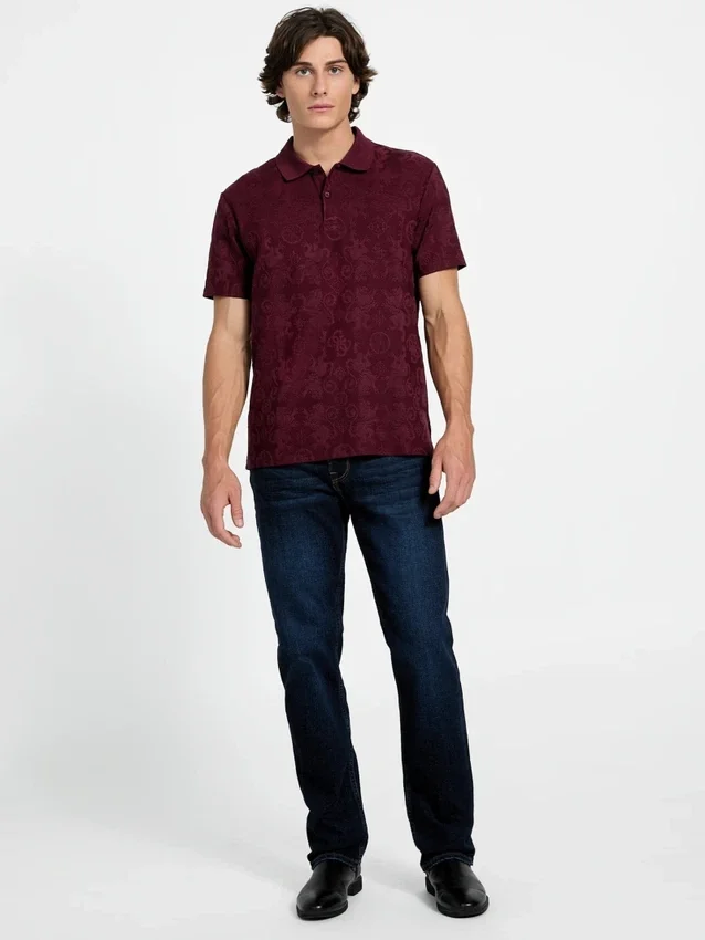 Eco Tonal Jacquard Polo Eco Tonal Jacquard Polo