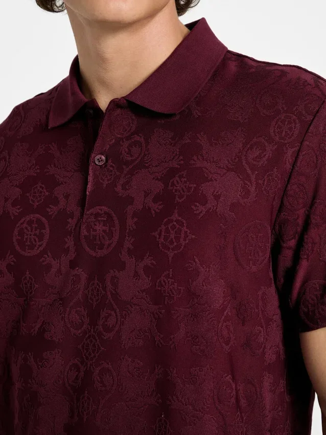 Eco Tonal Jacquard Polo Eco Tonal Jacquard Polo