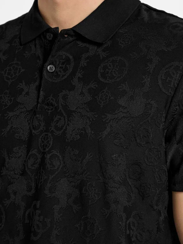 Eco Tonal Jacquard Polo Eco Tonal Jacquard Polo