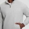 Eco Tyler Zip Mock Neck Truien