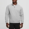 Eco Tyler Zip Mock Neck Truien