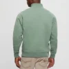 Eco Tyler Zip Mock Neck Truien