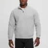 Eco Tyler Zip Mock Neck Truien