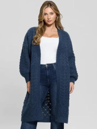 Eco Valeria vest met gemengde steken