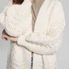 Eco Valeria vest met gemengde steken