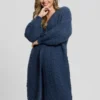 Eco Valeria vest met gemengde steken