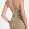 Eco Vera jurk met chevronpatroon Eco Vera jurk met chevronpatroon