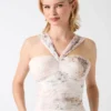 Eco Verity bustier crop top