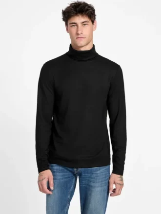 Eco-viscose-mix geribbeld overhemd