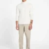 Eco-viscose-mix geribbeld overhemd