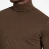 Eco-viscose-mix geribbeld overhemd