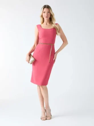 Eco Vittoria jurk met riemen