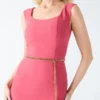 Eco Vittoria jurk met riemen Eco Vittoria jurk met riemen