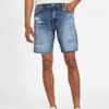 Eco Wyatt distressed denim shorts Eco Wyatt distressed denim shorts