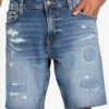 Eco Wyatt distressed denim shorts Eco Wyatt distressed denim shorts