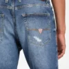 Eco Wyatt distressed denim shorts Eco Wyatt distressed denim shorts