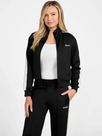 Eco Yarrow Sweatshirt met doorlopende rits
