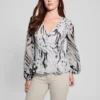 Eco Yvette Top met plooien Eco Yvette Top met plooien