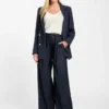 Eco Zanita Pinstripe Relaxed Broek Eco Zanita Pinstripe Relaxed Broek
