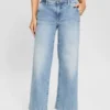 Eco Zoya cropped wijde Jeans Eco Zoya cropped wijde Jeans