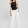Eco Zoya cropped wijde Jeans Eco Zoya cropped wijde Jeans
