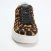 Elbinah lage sneakers met luipaardprint