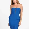 Elena strapless bandagejurk Elena strapless bandagejurk