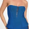Elena strapless bandagejurk Elena strapless bandagejurk