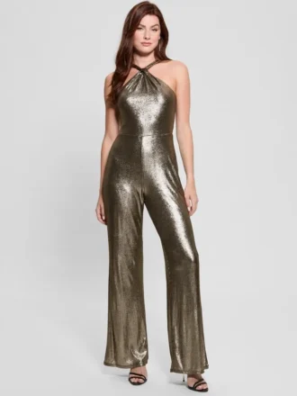 Eleny metallic jumpsuit