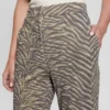 Eliane-broek met wijde pijpen en print Eliane-broek met wijde pijpen en print