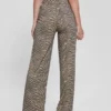 Eliane-broek met wijde pijpen en print Eliane-broek met wijde pijpen en print