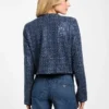 Elisa denimjas met pailletten Elisa denimjas met pailletten