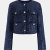 Elisa denimjas met pailletten Elisa denimjas met pailletten