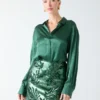 Elisa zijden oversized overhemd