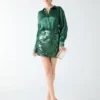 Elisa zijden oversized overhemd