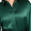Elisa zijden oversized overhemd