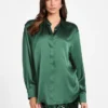 Elisa zijden oversized overhemd