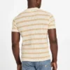 Elon T-shirt met textuur en ronde hals