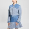 Elsie tweed- en denimjas Elsie tweed- en denimjas