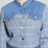Elsie tweed- en denimjas Elsie tweed- en denimjas