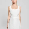 Elsie tweed- en denimjurk Elsie tweed- en denimjurk