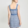 Elsie tweed- en denimjurk Elsie tweed- en denimjurk