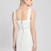 Elsie tweed- en denimjurk Elsie tweed- en denimjurk