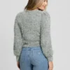Emiko Eyelash kort vest