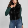 Emma gilet van imitatiebont