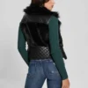 Emma gilet van imitatiebont